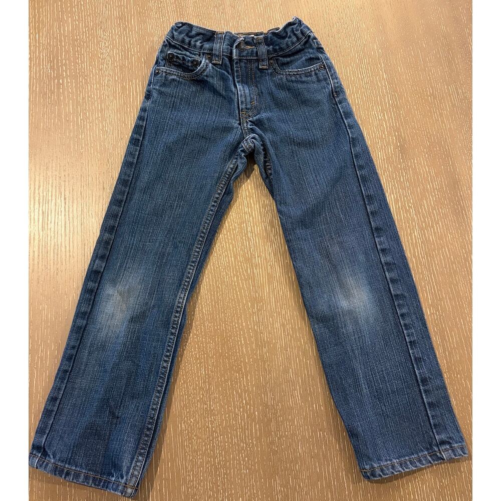 Levis 505 Regular Medium Wash eans For Kids Denim Size 7 Slim